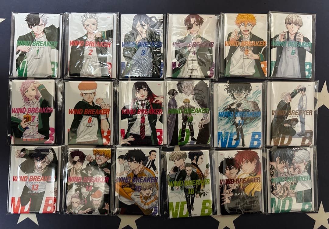 WIND BREAKER 展 ランダム缶マグネット コンプリートセット