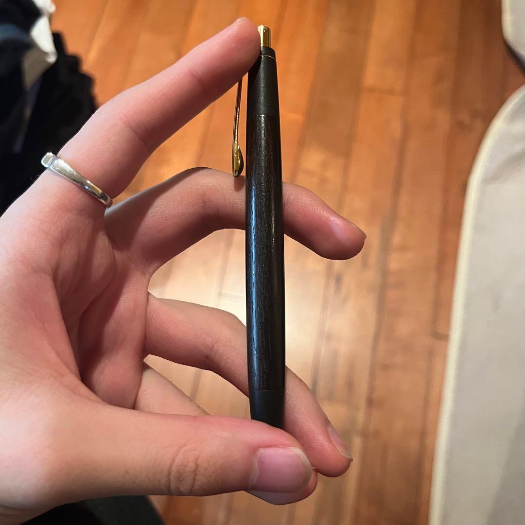 【旧型】野原工芸 ハカランダ シャープペンシル　ゴールド