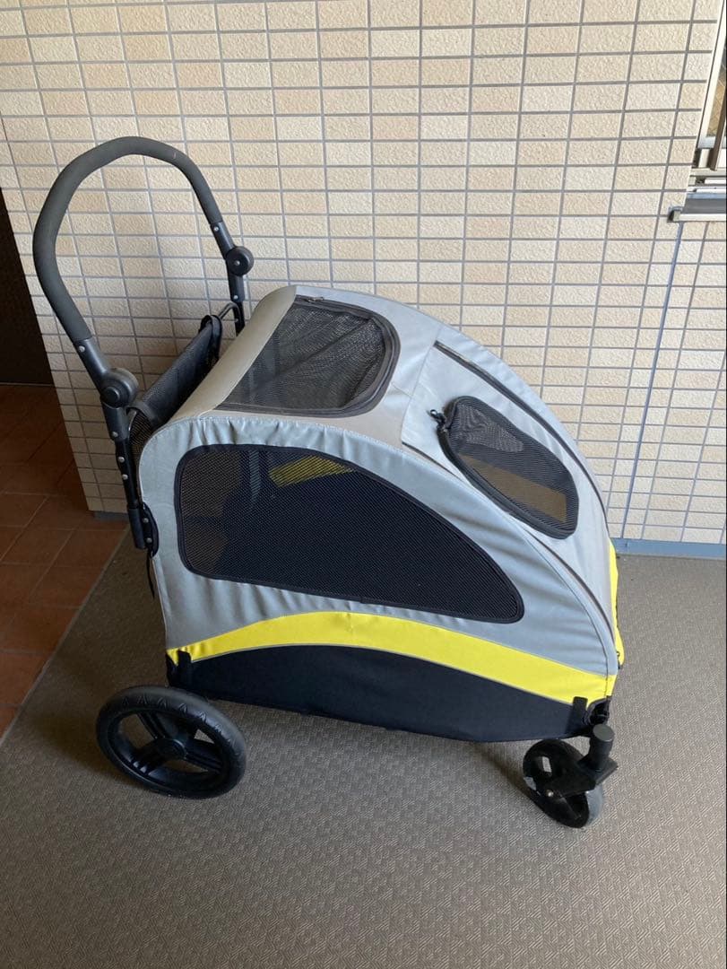【美品 組み立て不要】犬用カート 中型犬 大型犬 犬用品 折り畳み可能