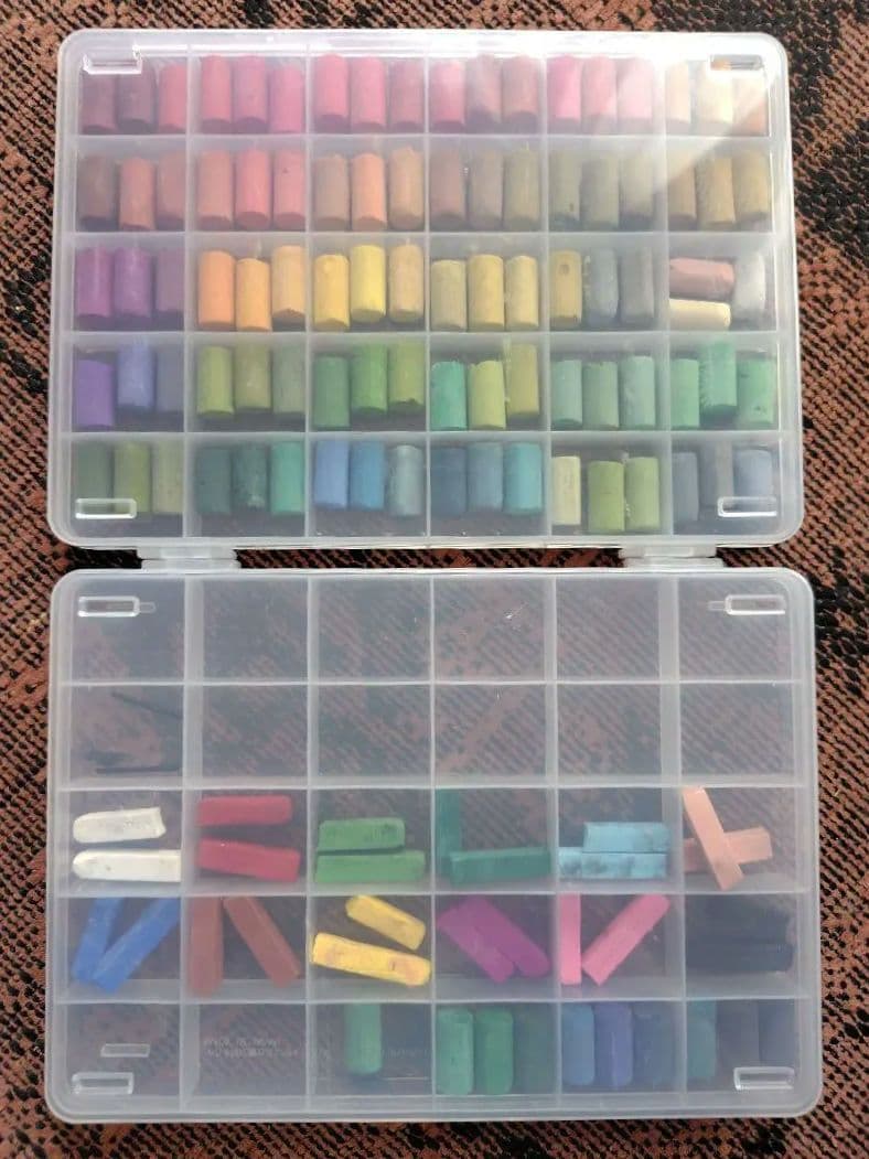 ゴンドラ パステルカラー 100色＊ハードパステル12色おまけ