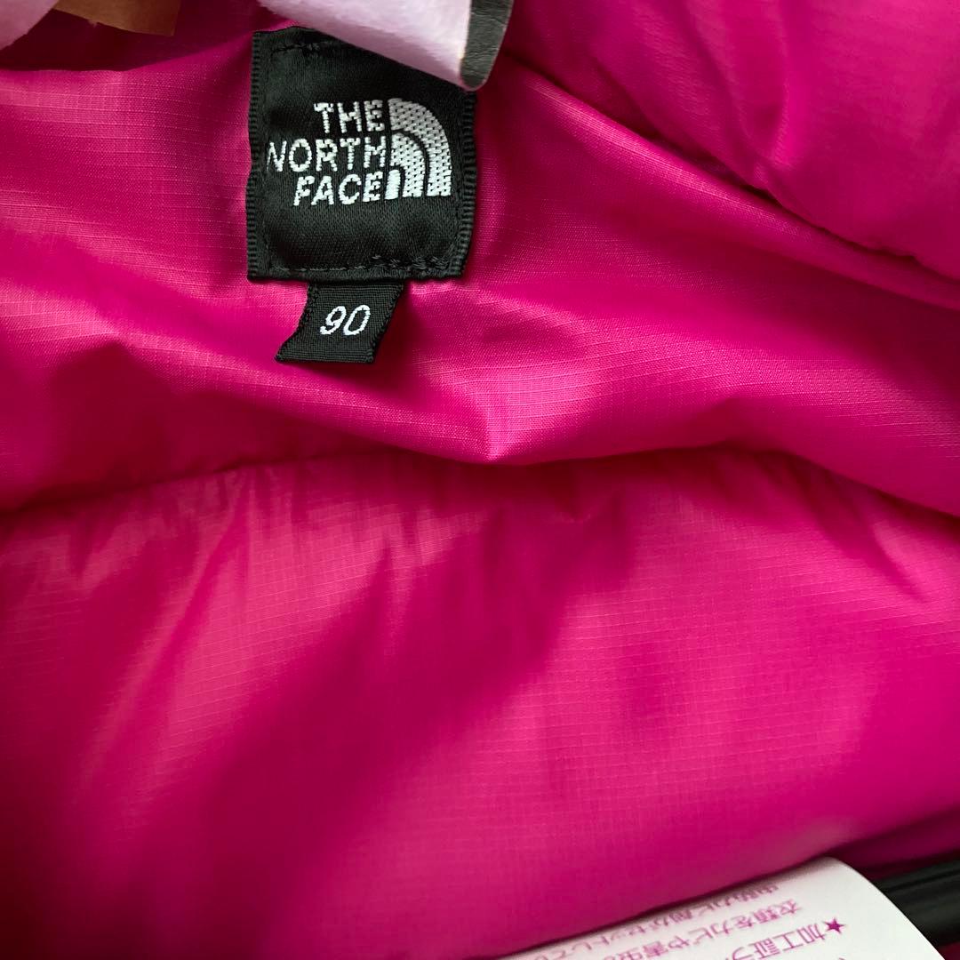 【美品】THE NORTH FACE キッズダウンコート ピンク