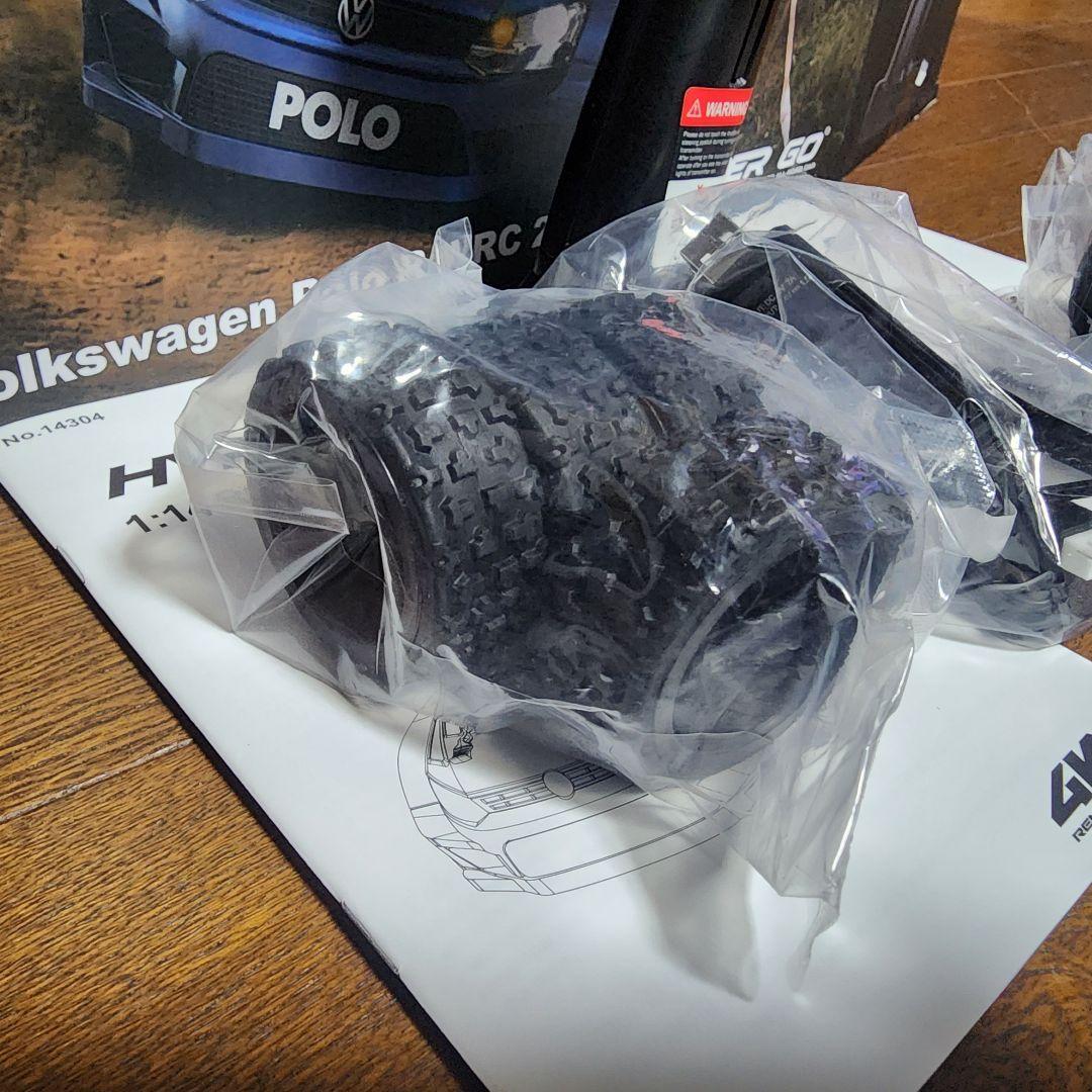 ホビーラジコン HYPER GO Volkswagen Polo R WRC 2015 1:14