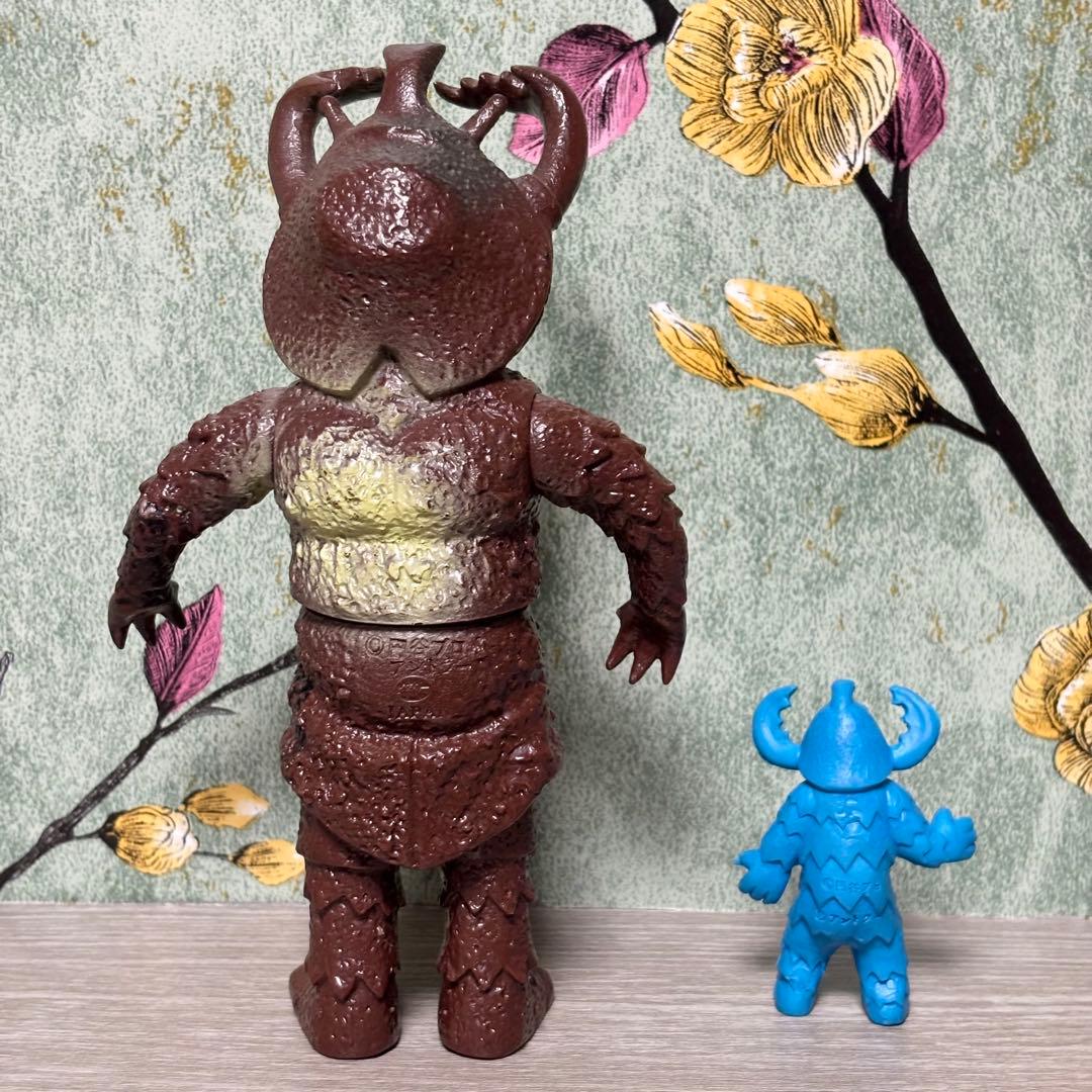 キングザウルスシリーズ 『アントラー』 ソフビ 当時物 オマケあり ウルトラマン