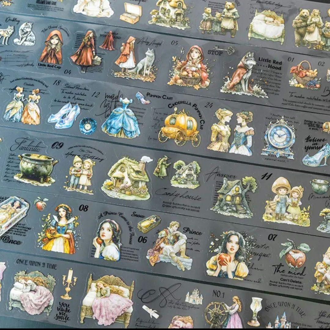 コラージュ　PETテープ　テープシール10種類