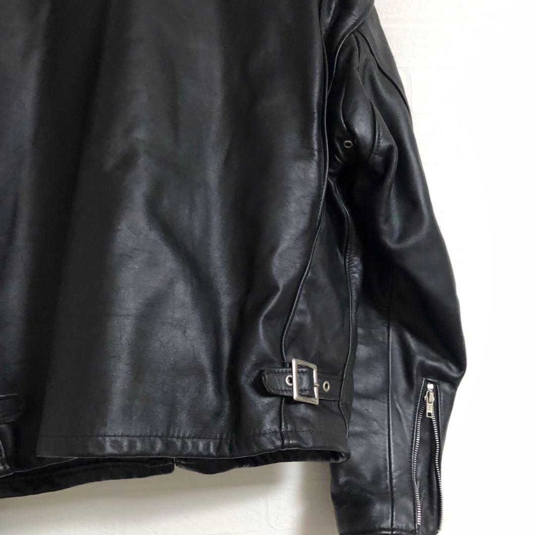 極美品 schott レザージャケット642 44サイズ ライナー付き
