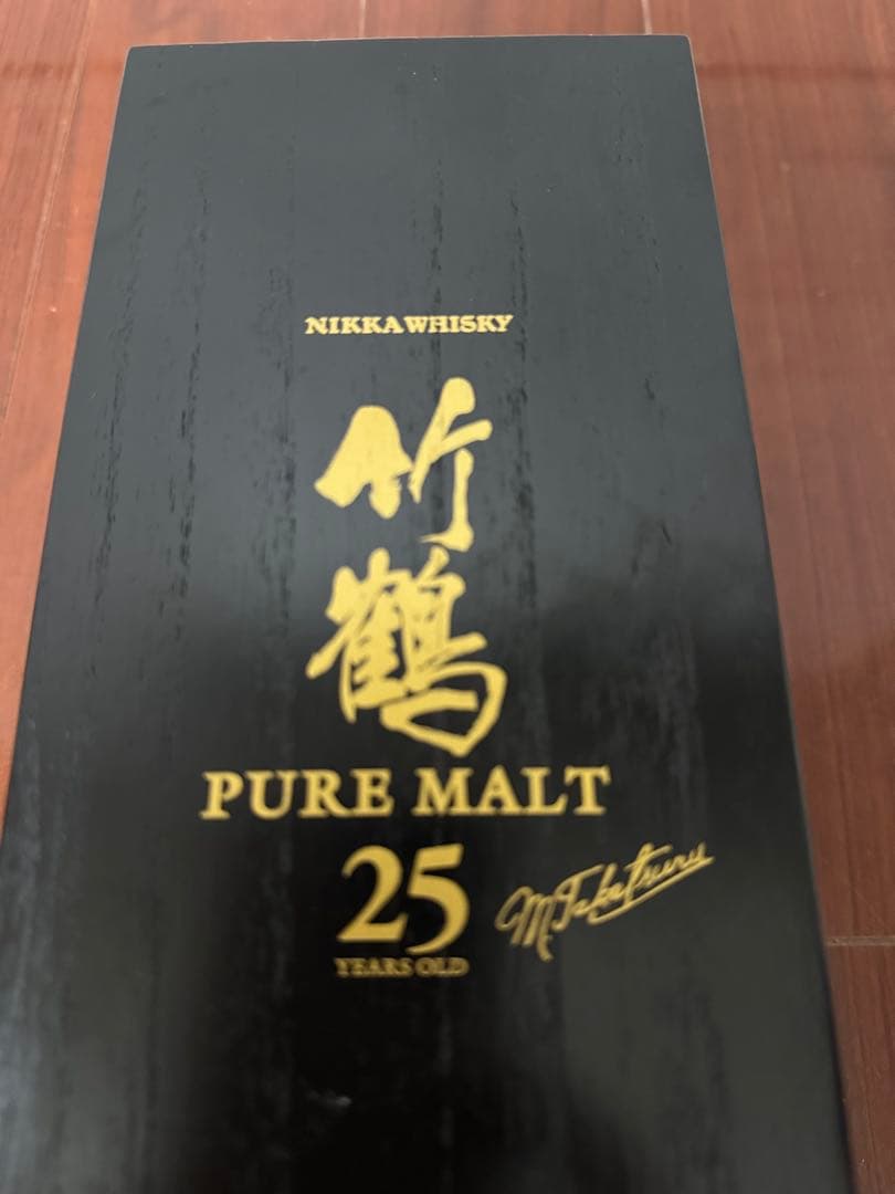 NIKKA 竹鶴 PURE MALT 25年 700ml 43%
