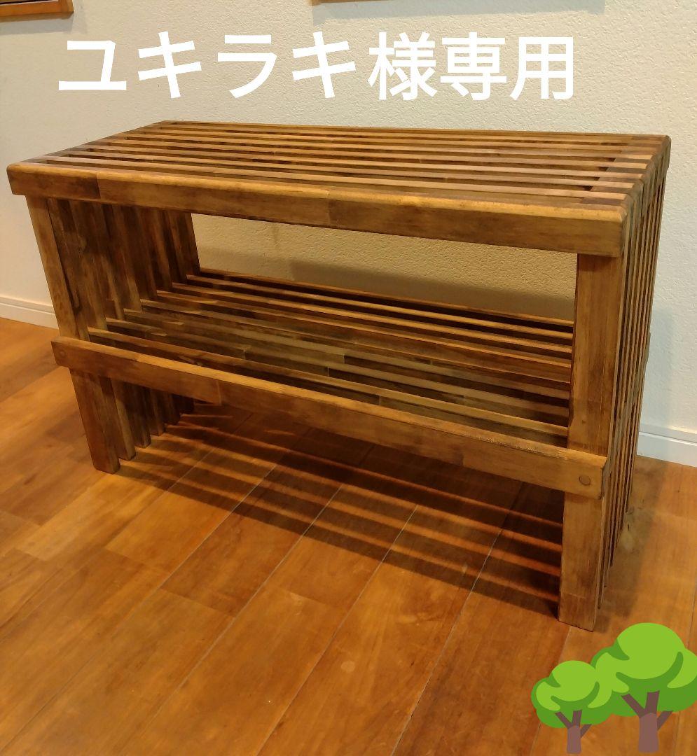 木製　ハンドメイド　オーダー　水槽台　テレビ台　アクアラック　シェルフ　熱帯魚