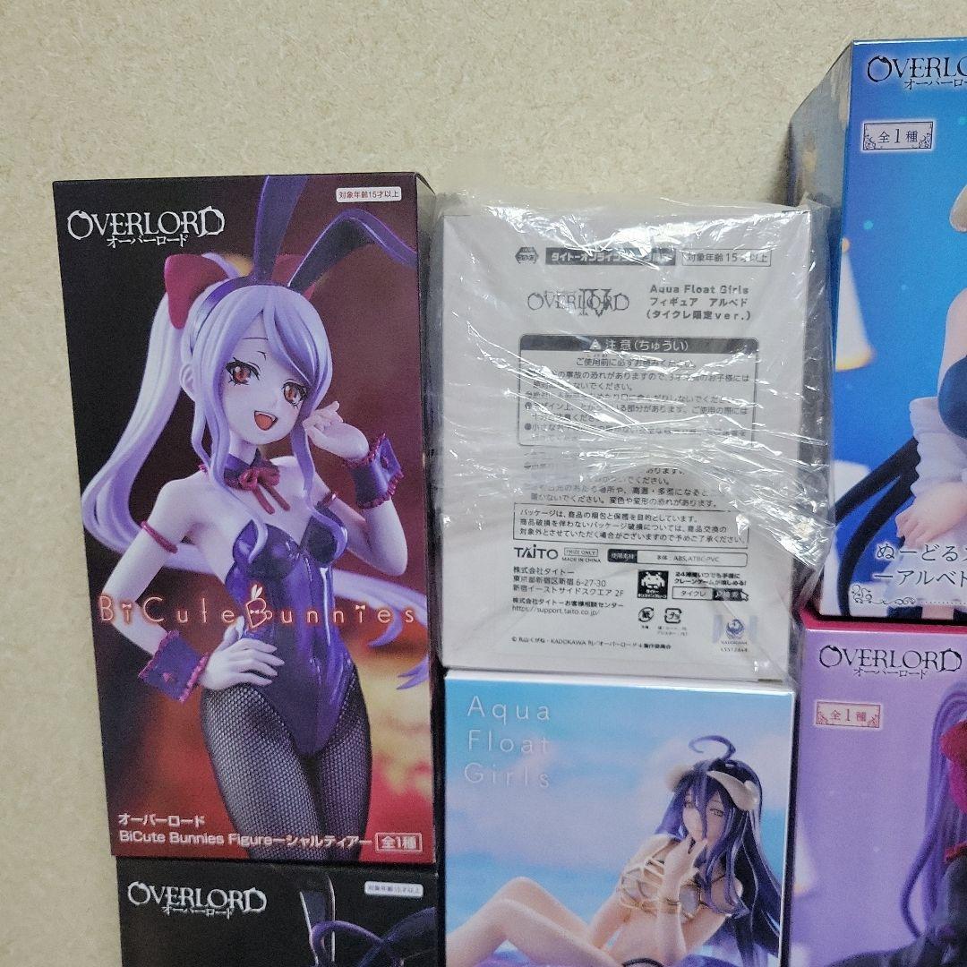 オーバーロード　アルベド　フィギュア　シャルティア　美少女　タイクレ　まとめ売り