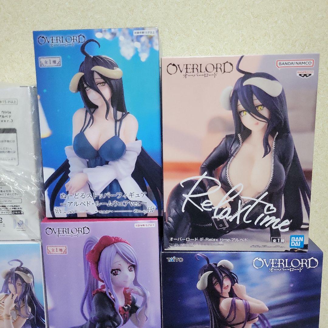オーバーロード　アルベド　フィギュア　シャルティア　美少女　タイクレ　まとめ売り