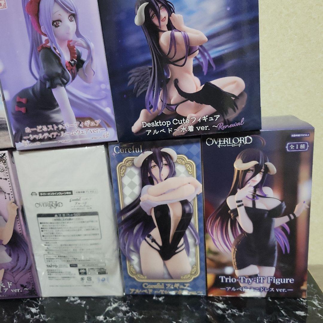 オーバーロード　アルベド　フィギュア　シャルティア　美少女　タイクレ　まとめ売り