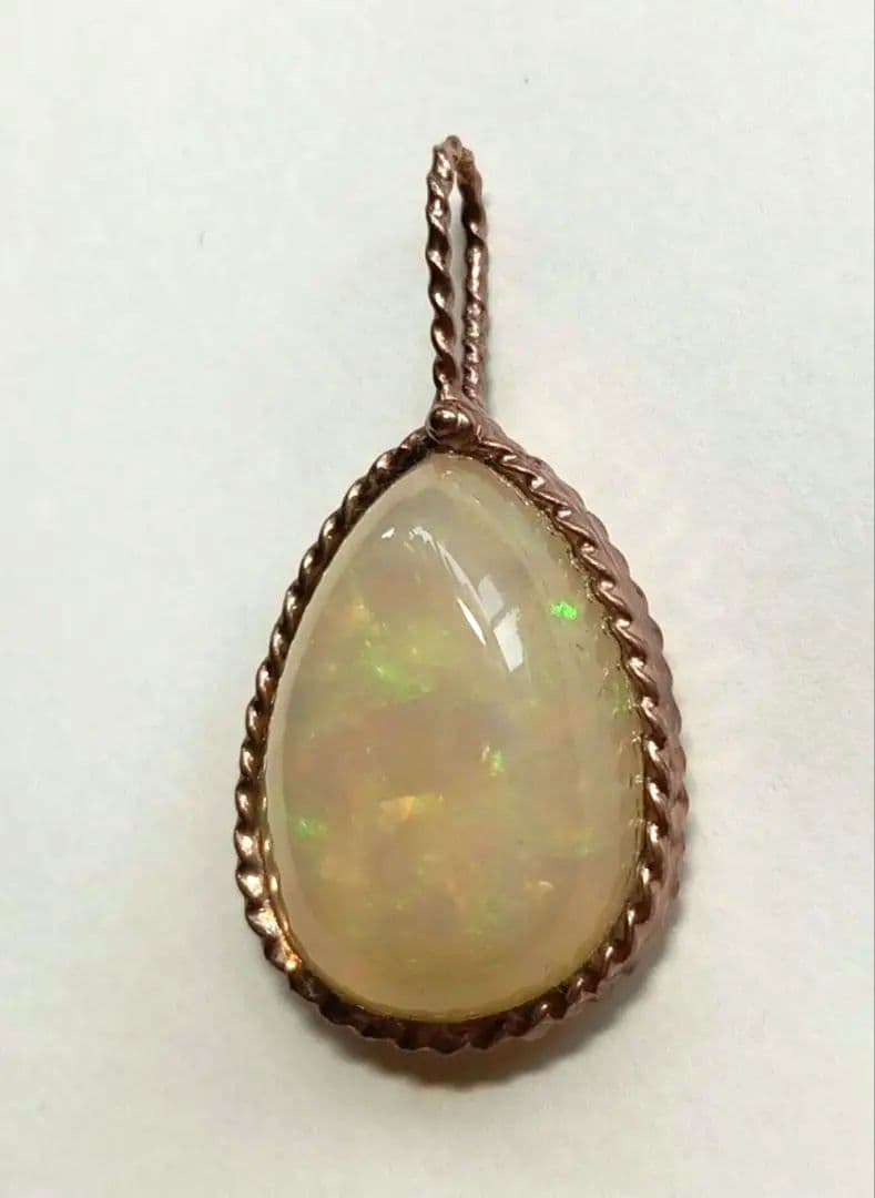 ❤❤ぷーさん（他3点、計4点）大粒〚オパール〛滴型ペンダント✨✨