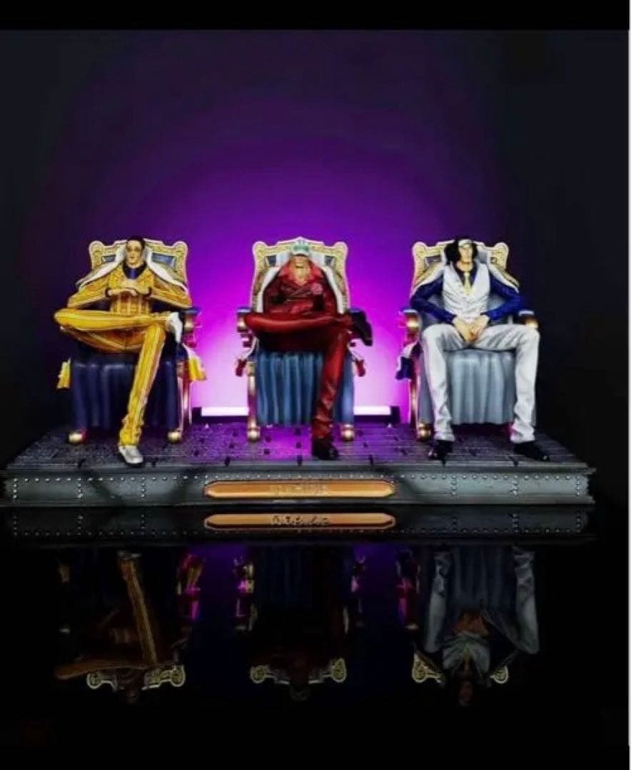 ワンピース 海軍本部三大将 赤犬 青雉 黄猿 頂上戦争フィギュア ガレージキット