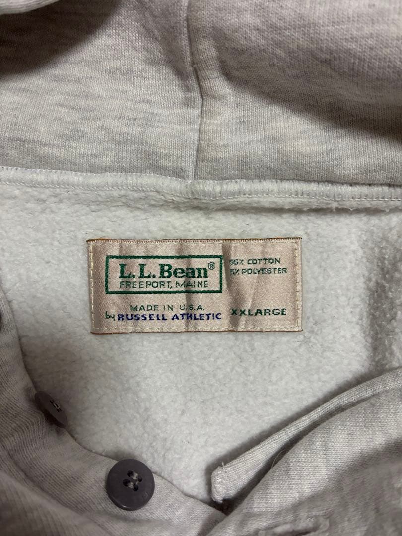 L.L.Bean by RUSSEL athletic ヘンリーネックパーカー