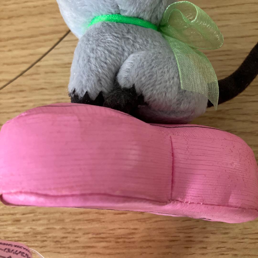 チャーミーキティ　ブラックオパールぬいぐるみ