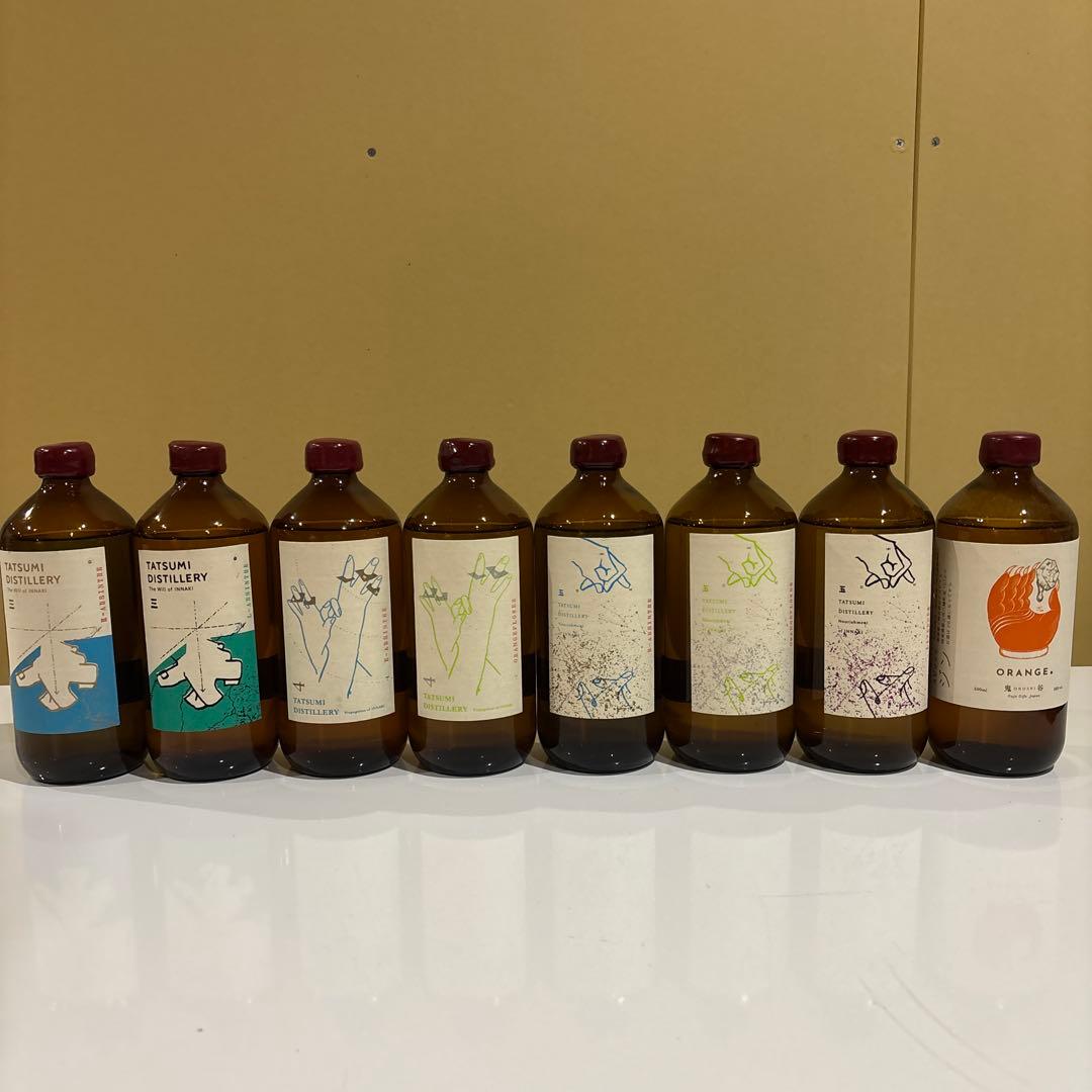 アルケミエ旧ボトル　3th 4th 5th ジン　アブサン　鬼谷　8本セット