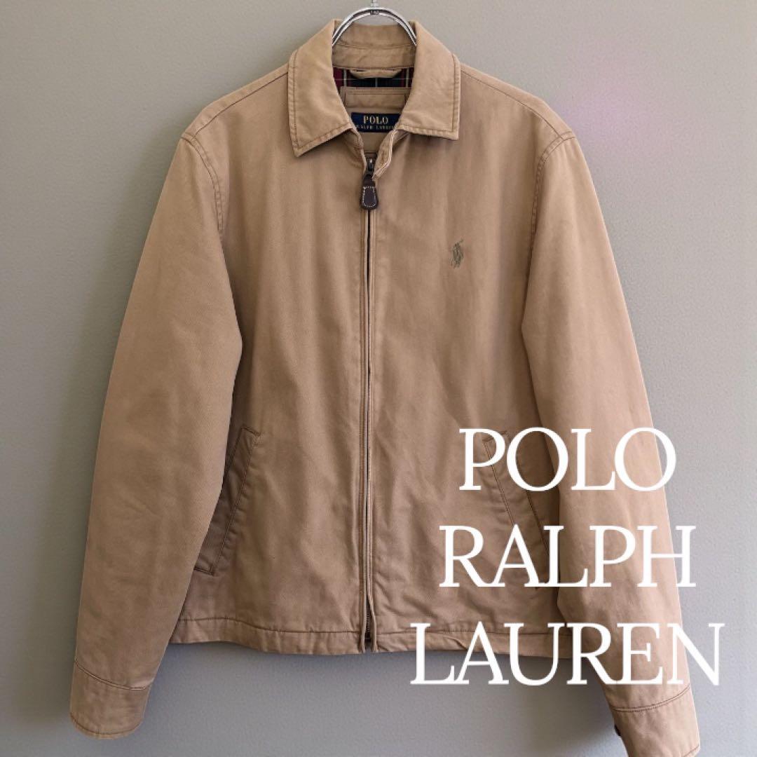 【美品】ポロラルフローレン スイングトップブルゾン 現行タグ チェック裏地 XS