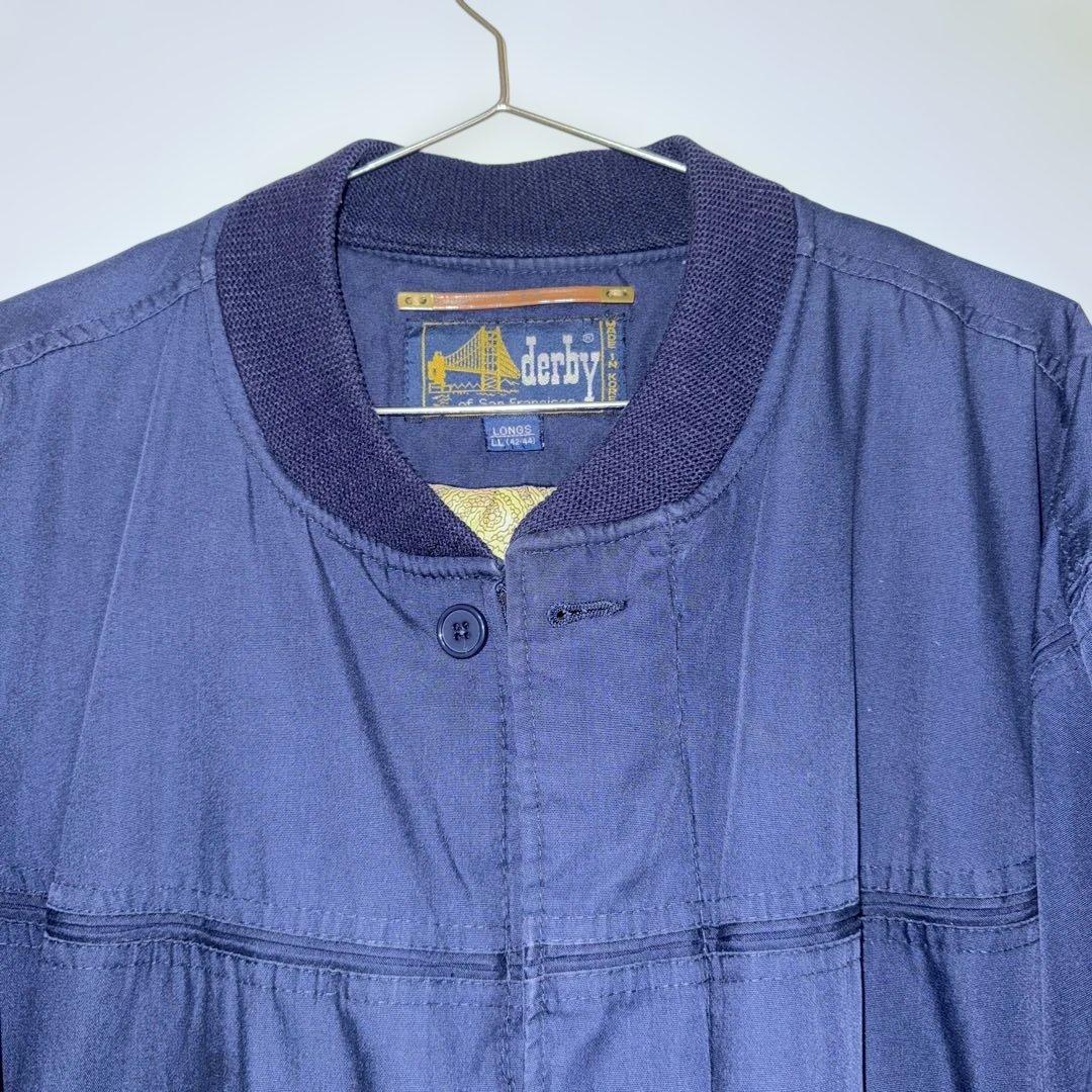 80’s 90’s 美品 ダービーオブサンフランシスコ ジャケット LLネイビー