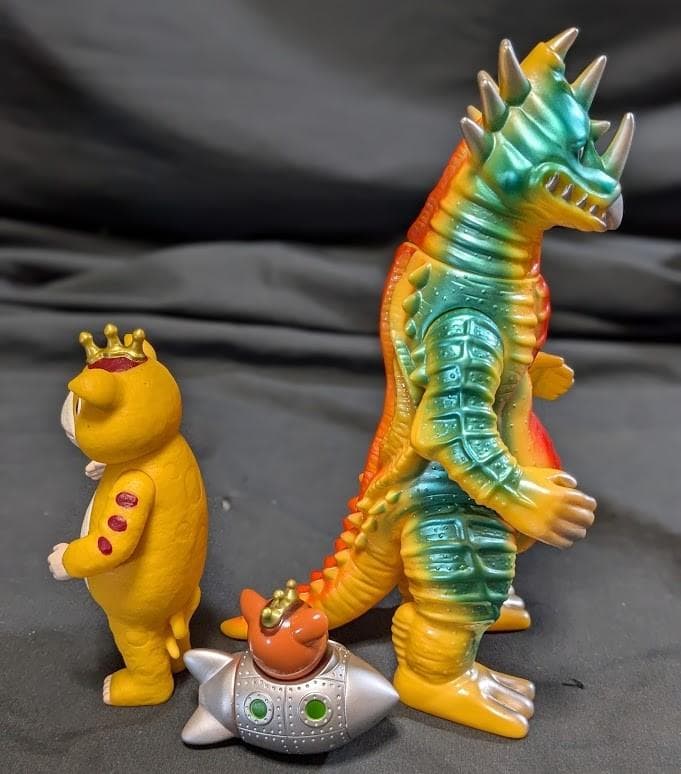 イモラ＆ブースカ「快獣ブースカ」登場怪獣（怪獣郷・イヌクマ他）ソフビフィギュア