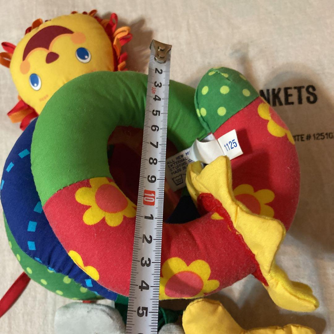 CHICCO チッコ　イタリア　ぬいぐるみ　玩具　色使いgoo ライオン象蝶鏡星