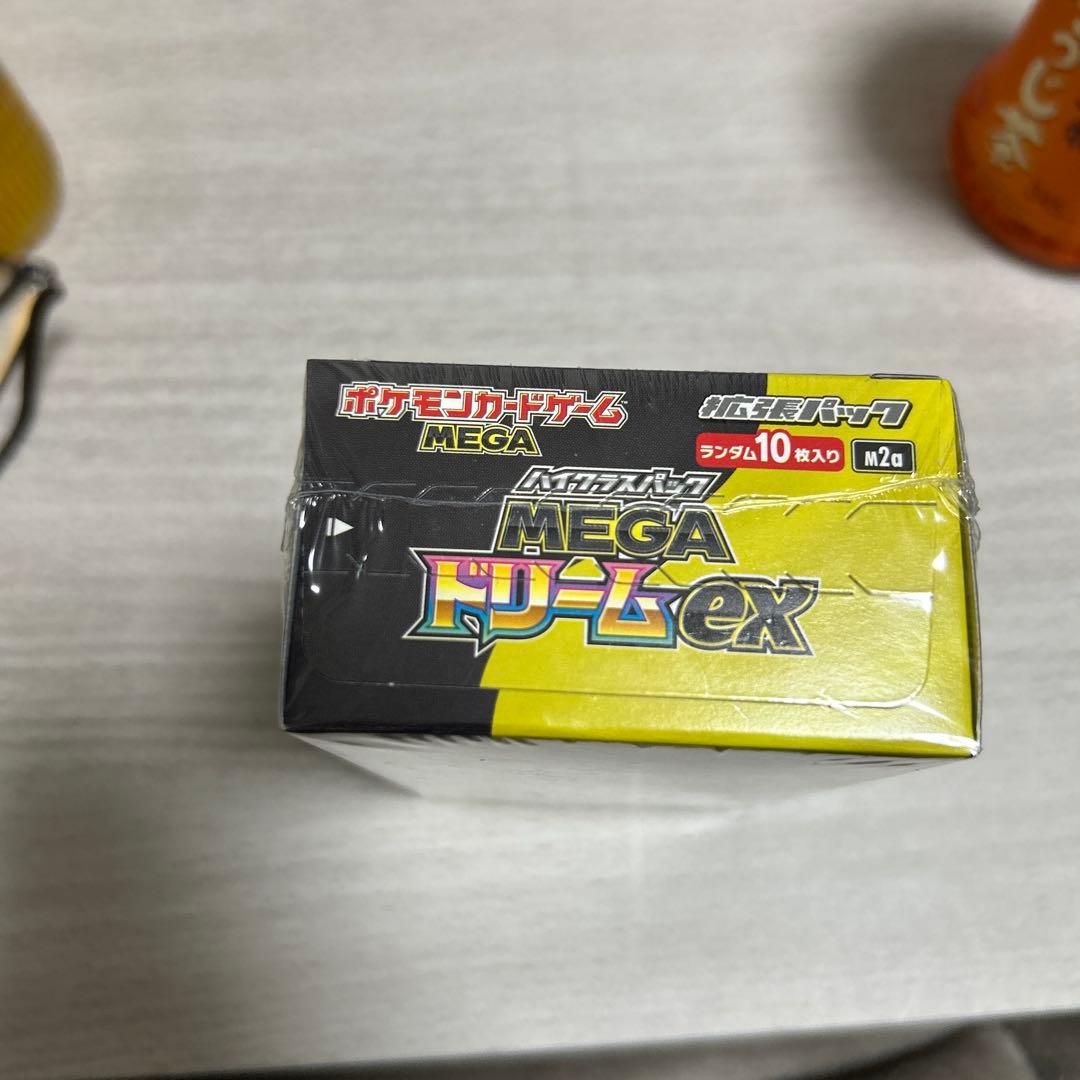 再*可様 シュリンク付きポケモンカードゲーム MEGA ドリームEX1BOX