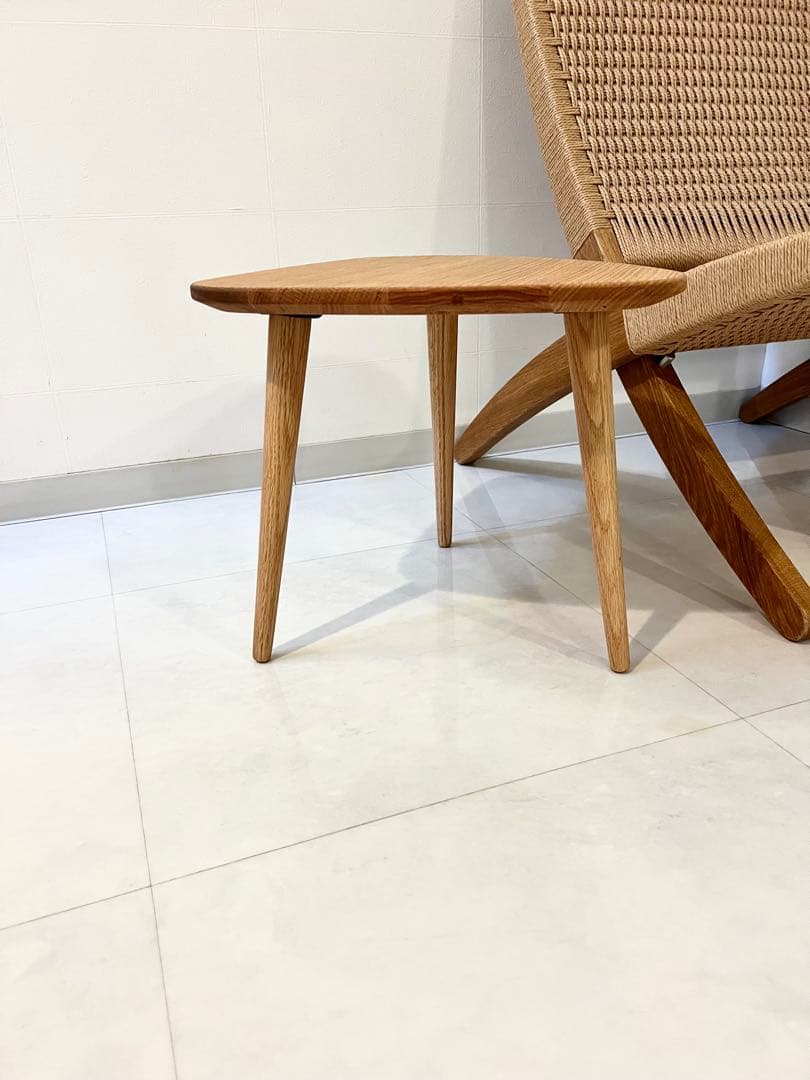 MOMONATURAL モモナチュラル　新品未使用　サイドテーブル　オーク無垢