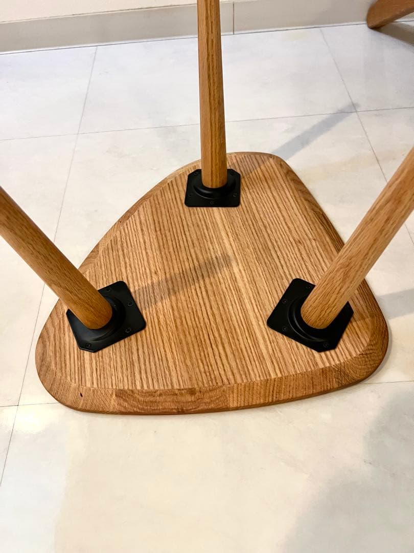 MOMONATURAL モモナチュラル　新品未使用　サイドテーブル　オーク無垢