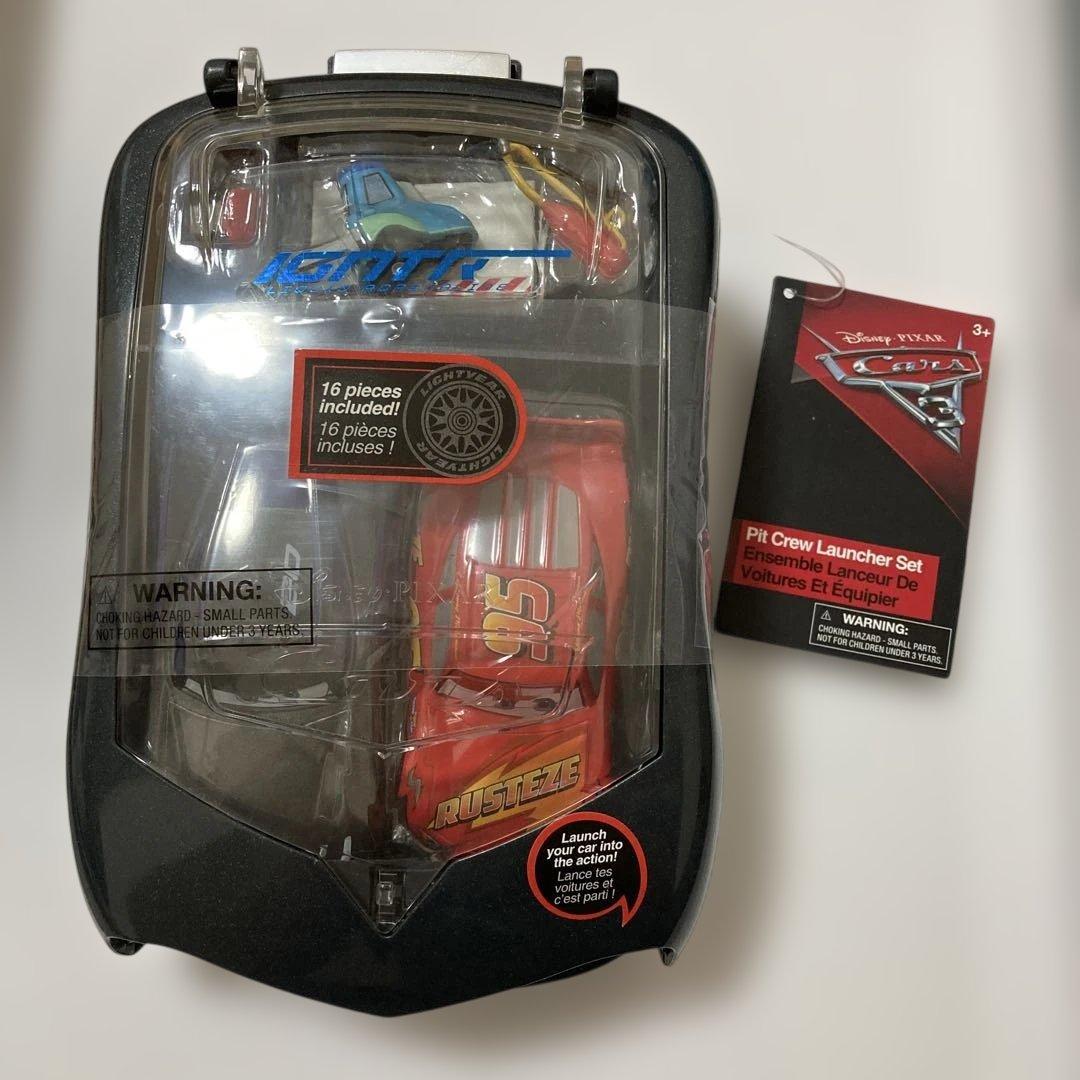 レア　カーズ　ピットクルー ランチャー セット マックィーン ジャクソンストーム