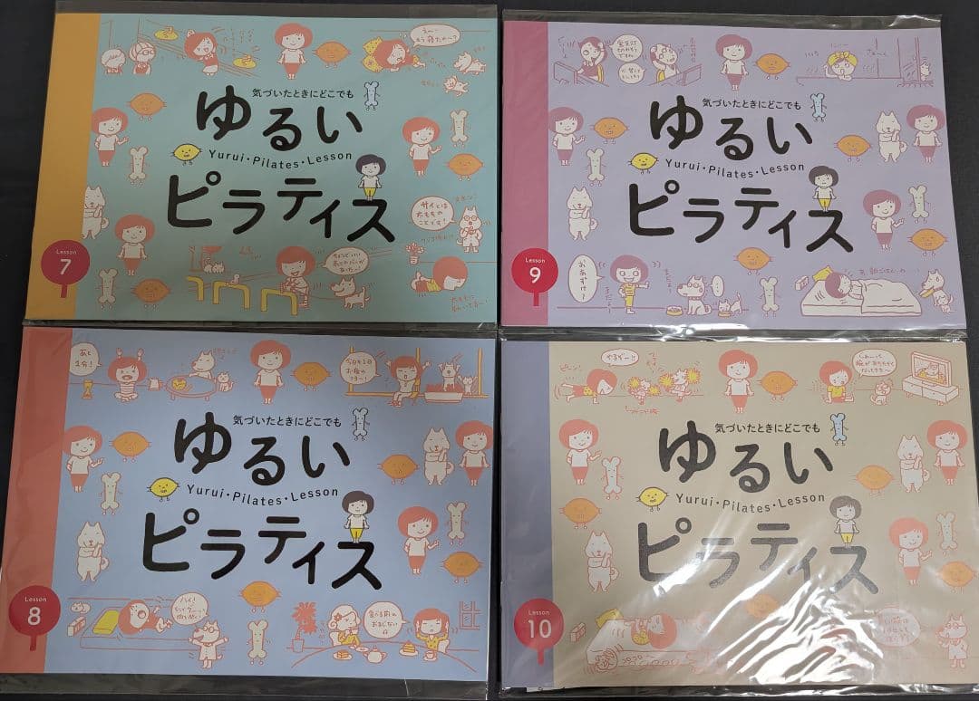 週末SALE！フェリシモ　ゆるいピラティスセット（全10冊）