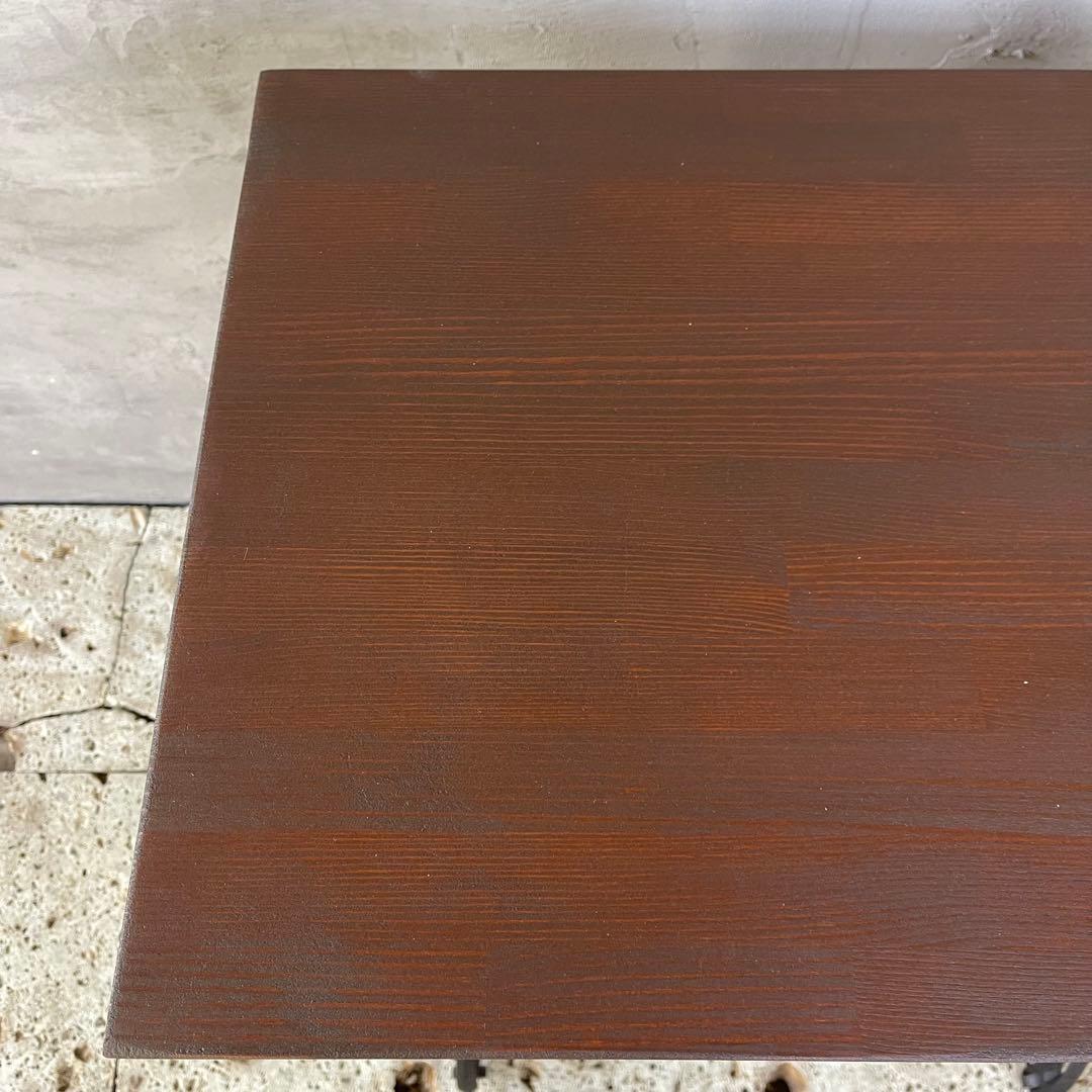 アンティークミシン脚テーブル　【MITSUI】 足踏みミシン　網目　レトロ雑貨