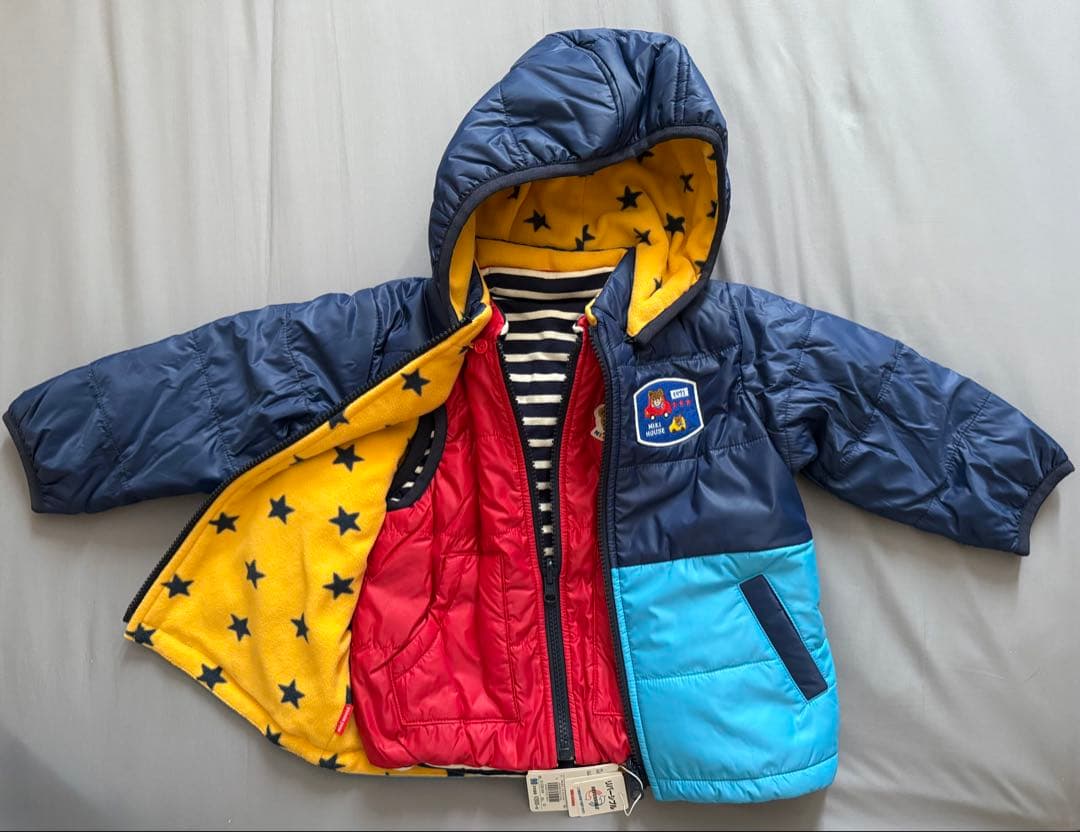 ミキハウス リバーシブルジャケット 90サイズ