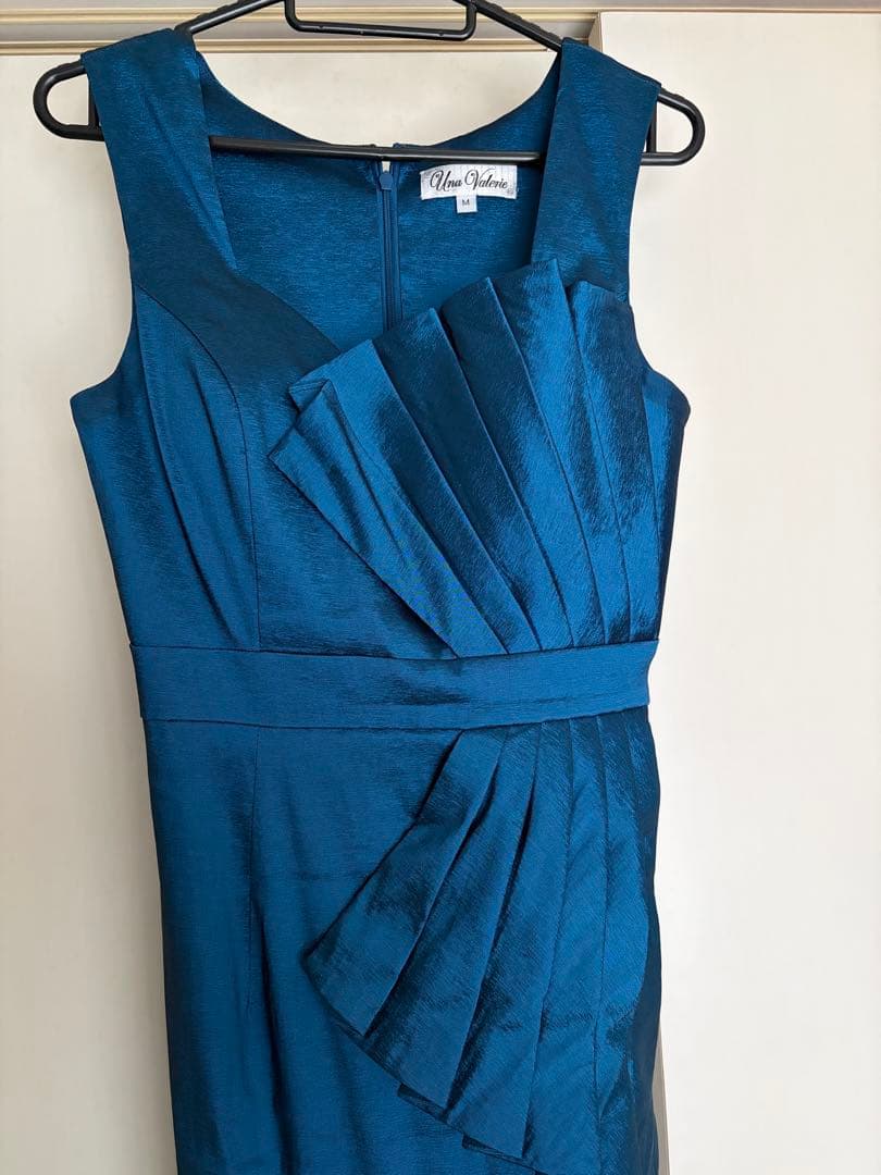 UNA VALERIE マーメイドドレス　ミッドナイトブルー