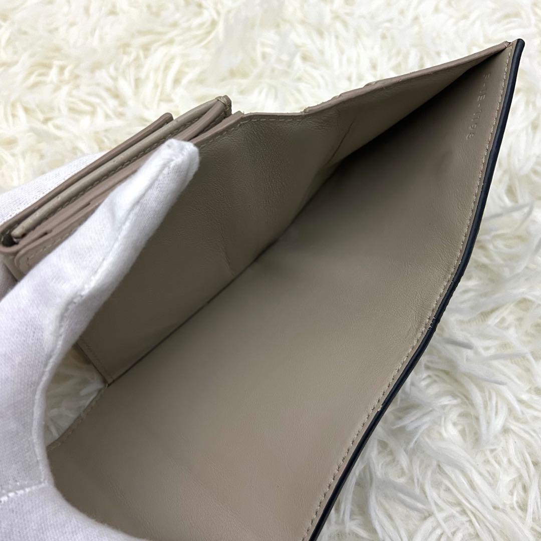［美品］CELINE スモール フォールデッドマルチファンクション 三つ折り財布