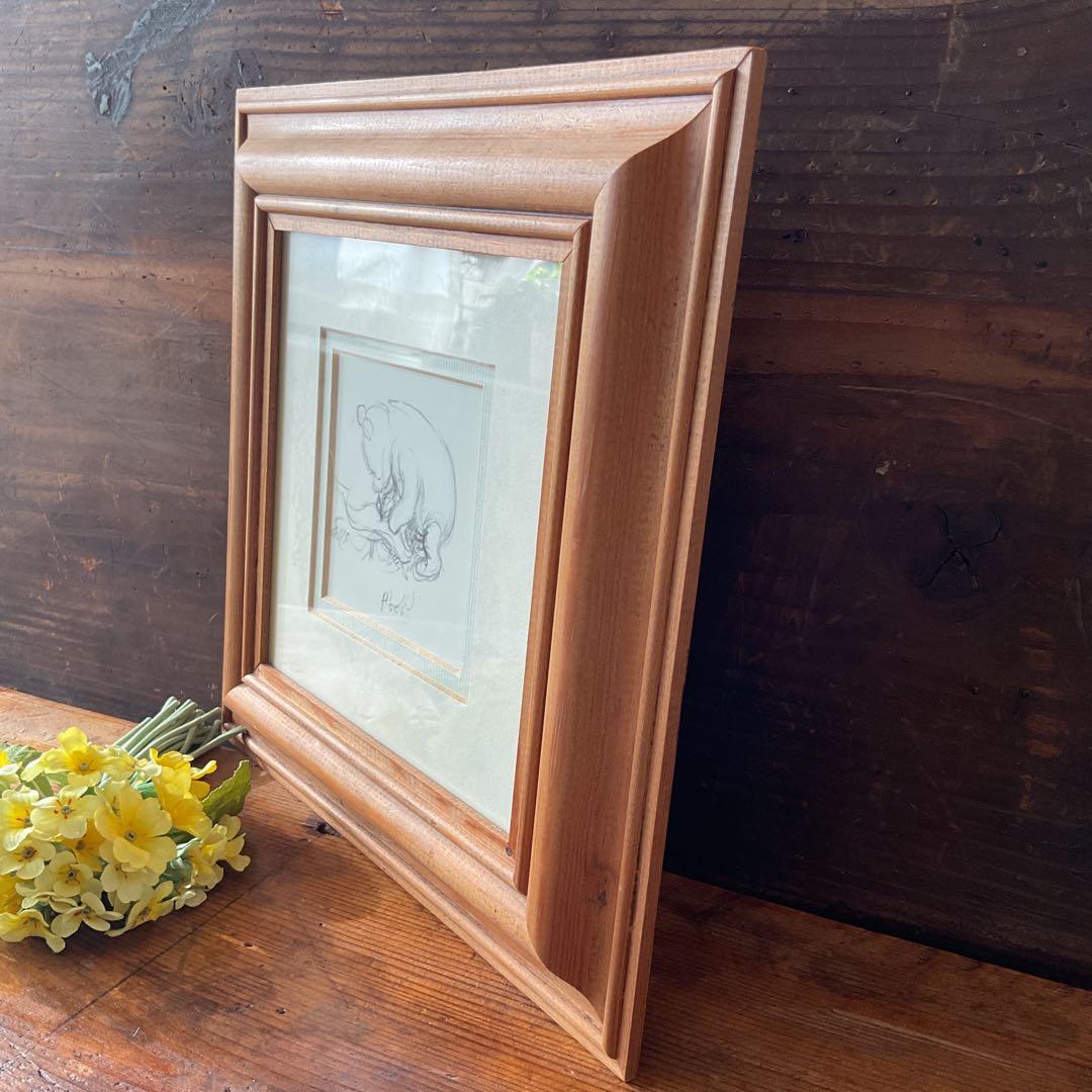 『クマのプーさん』絵本挿し絵の複製画 ★ イギリス額装品