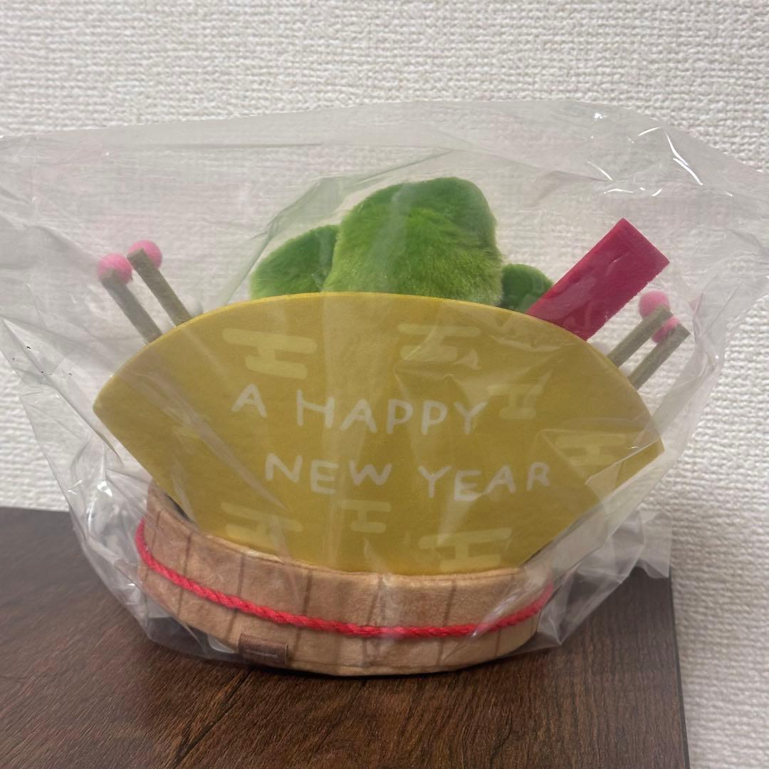 匿名配送 ナガノキャラクターズ 迎春かどまつぬいぐるみ ナガノのくま パグさん