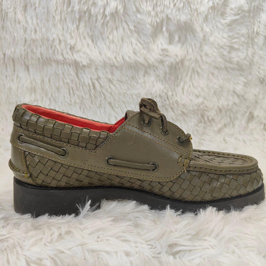 新品希少✨ティンバーランド × シュプリーム ウーブン3アイ ラグ 緑