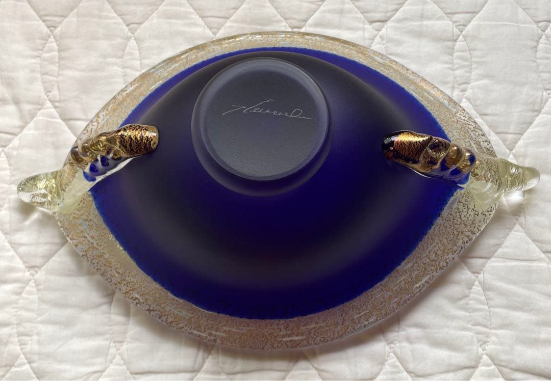 黒木国昭　楕円形　あわび形　器