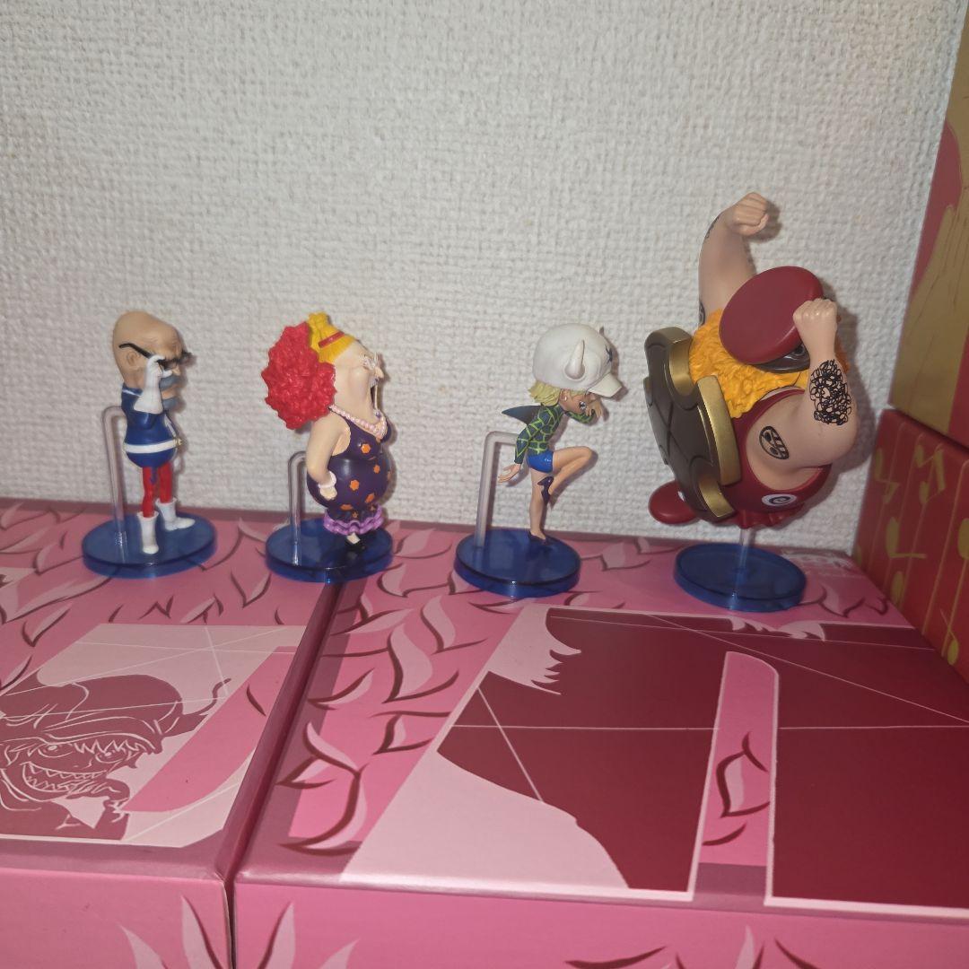 ドフラミンゴファミリー　デリンジャー　ラオG　ジョーラ　マッハバイス