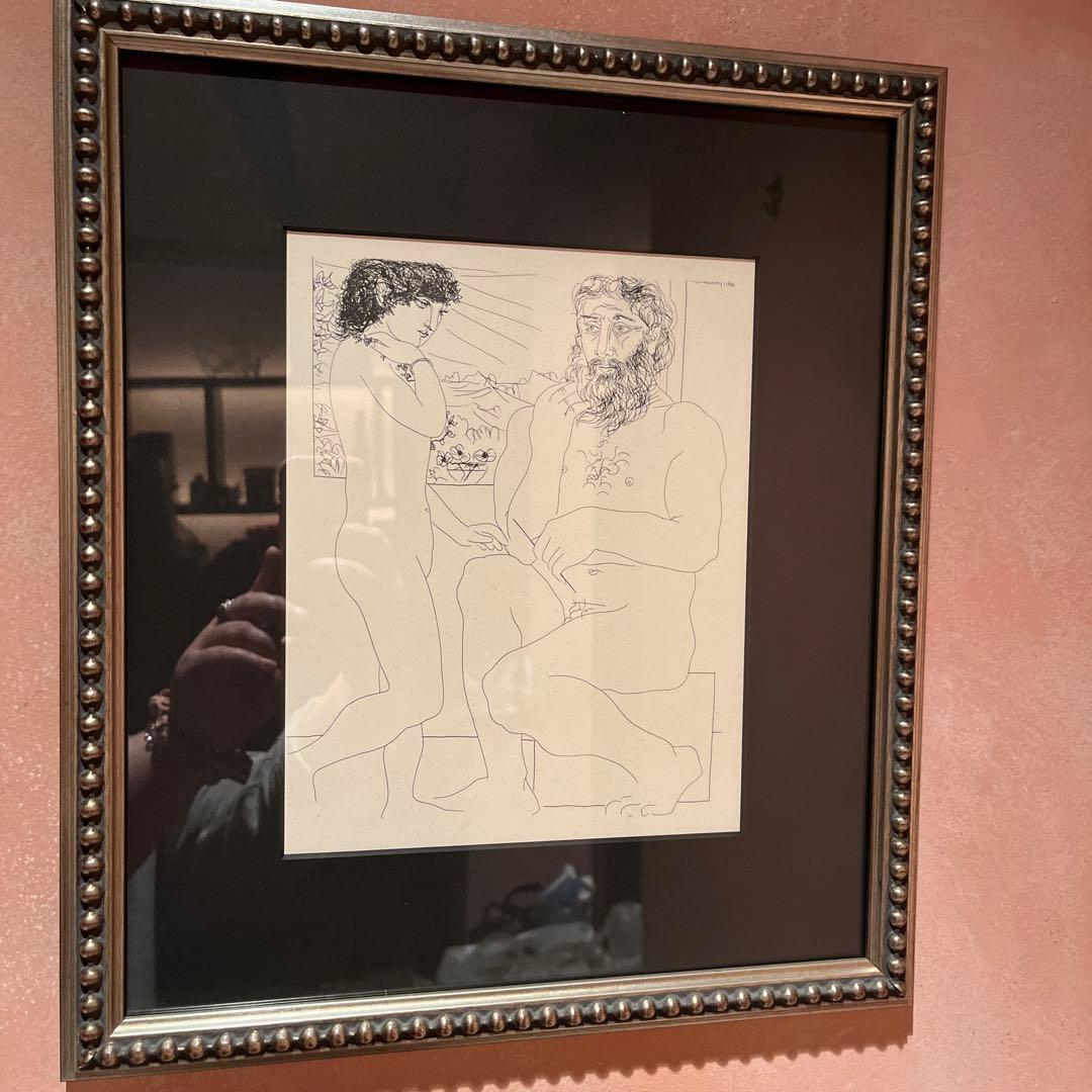 Pablo Picasso 線画作品　リトグラフ