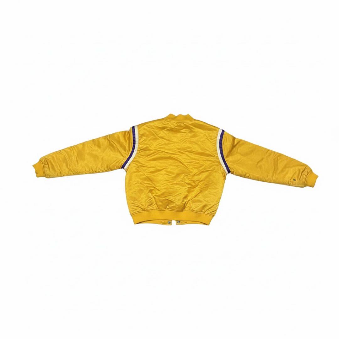 Starter 製 ロサンゼルス・レイカーズ オフィシャルサテンジャケットです