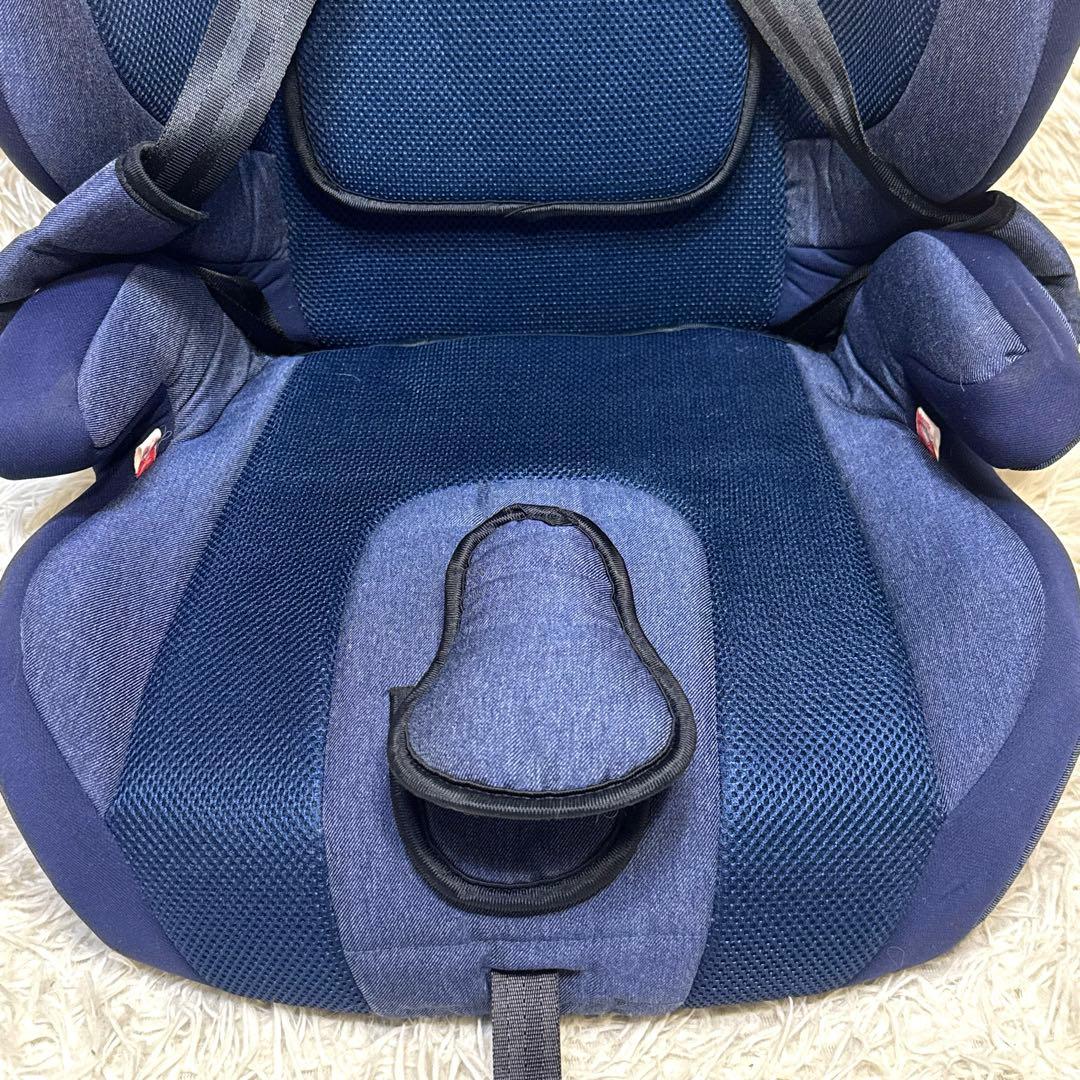 【美品】マムズキャリーMC HGデニムハーネス チャイルドシート ジュニアシート