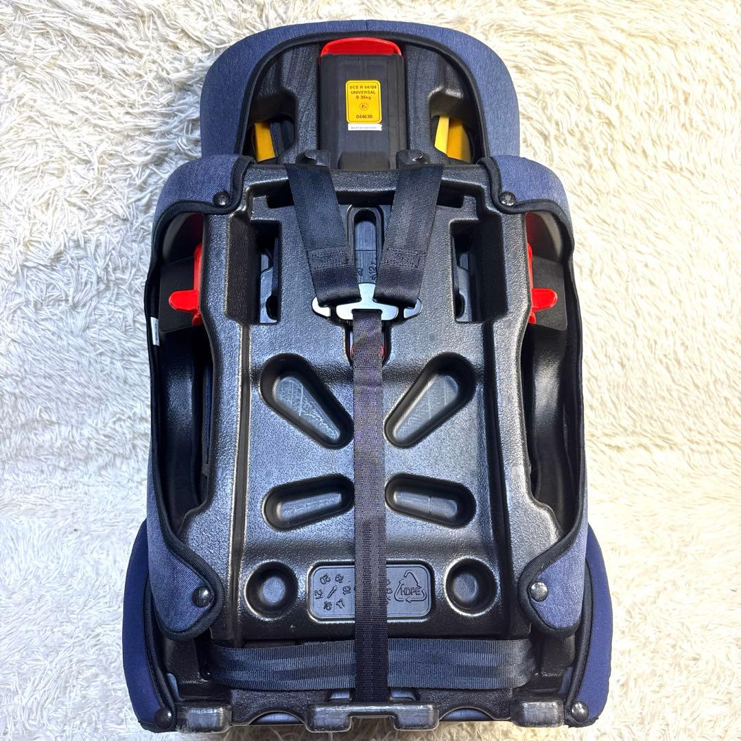 【美品】マムズキャリーMC HGデニムハーネス チャイルドシート ジュニアシート