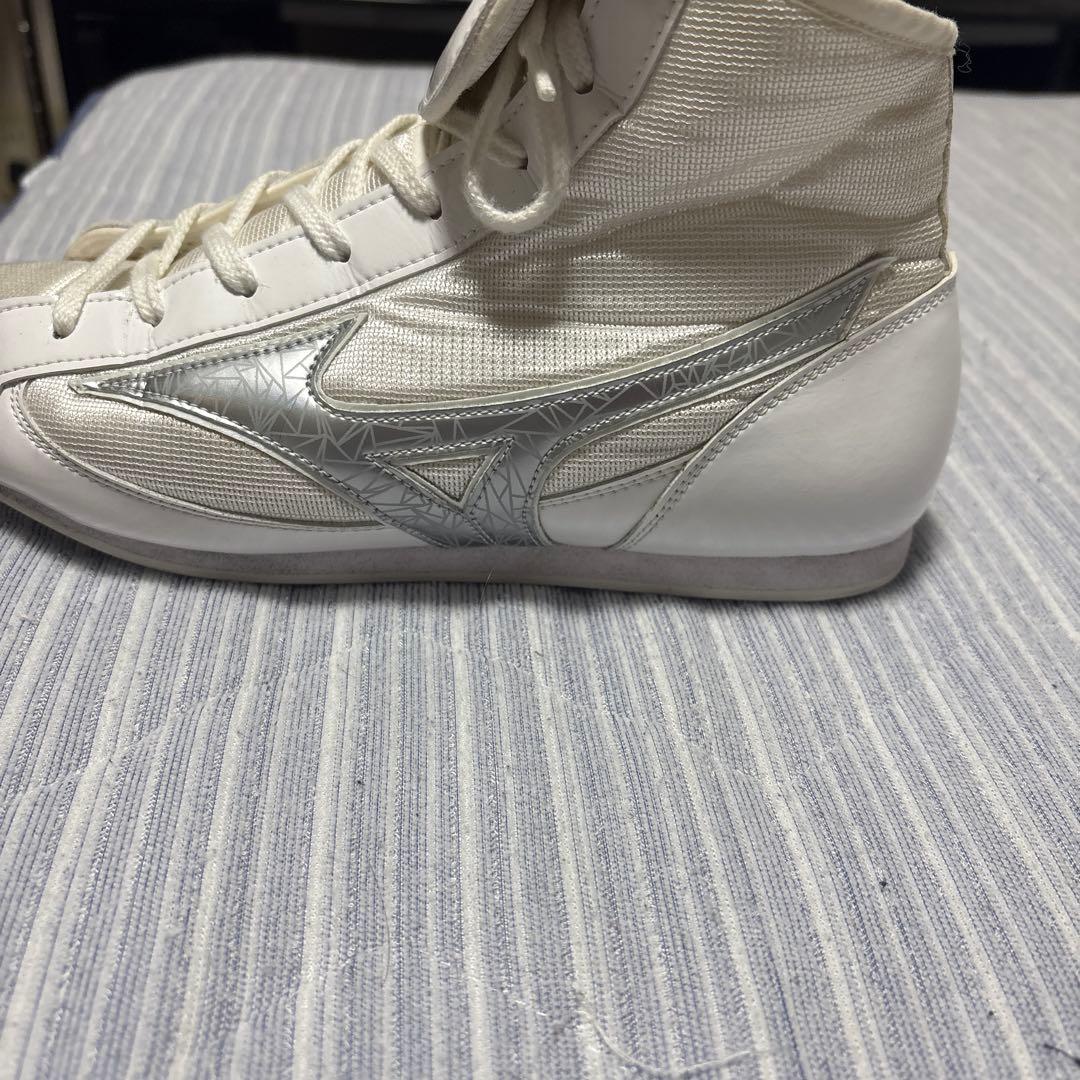 Mizuno ボクシングシューズ ホワイト ローカット