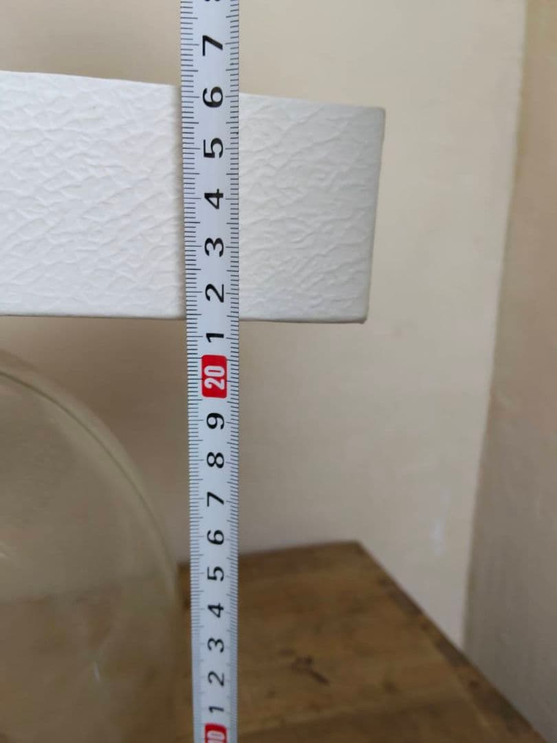 ★昭和レトロ ガラス瓶 ブリキ蓋付き 駄菓子屋 保存瓶 古道具 高さ約21cm