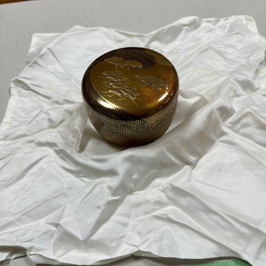 茶平一斎　平棗　棗　茶平　浜松金蒔絵　茶道具ブランド　能登輪島塗　茶道宗徧流