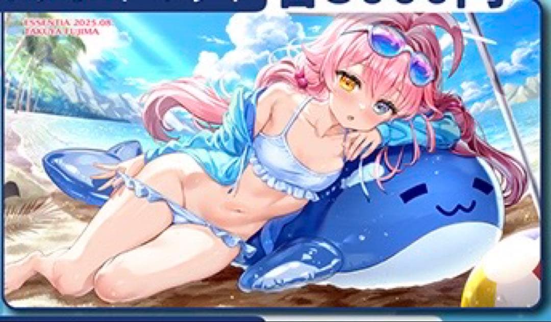 ブルアカ　ホシノ　キサキESSENTIA 藤真拓哉　スリーブ　プレイマットセット