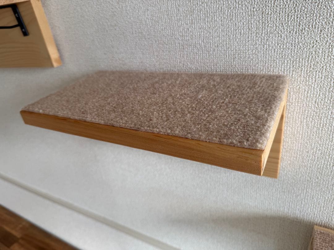跡が目立たないから賃貸OK！DIYキャットウォーク/キャットステップ大量セット