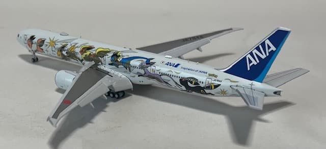航空機・ヘリコプター ANA B777-300ER JA784A Eevee Jet FlapDown