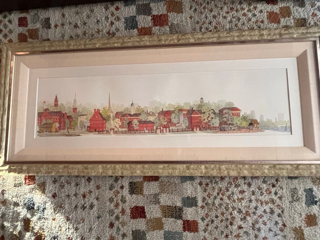 【限定300部・本人購入】レオナルド・ウェーバー / ハーバード大学額装・送料込