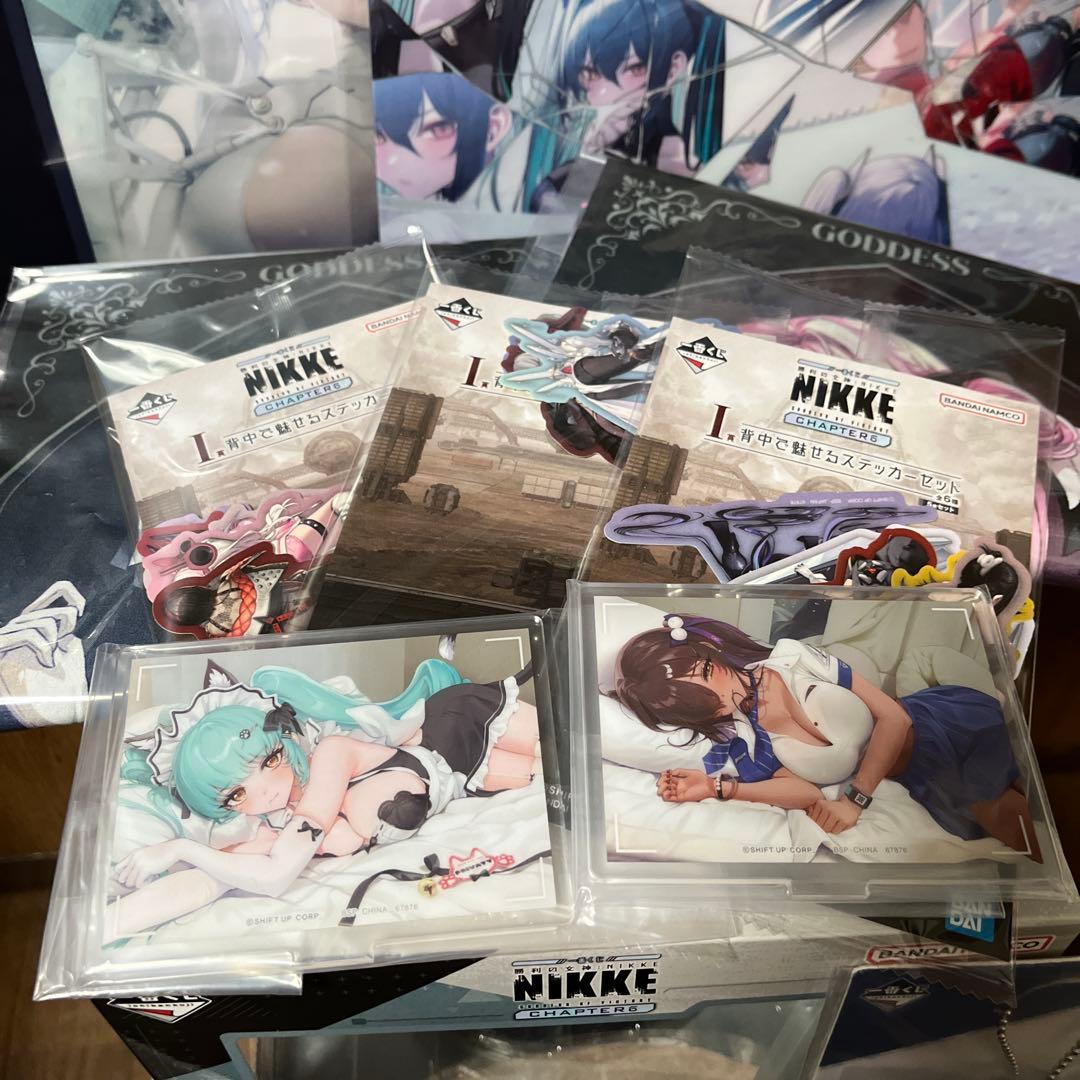 一番くじ 女神 NIKKE B賞 シンデレラ フィギュア+下位賞セットまとめ売り