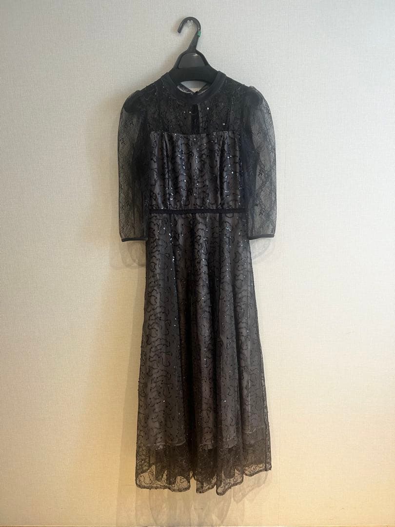 SNIDEL(スナイデル) スパークルレースドレス